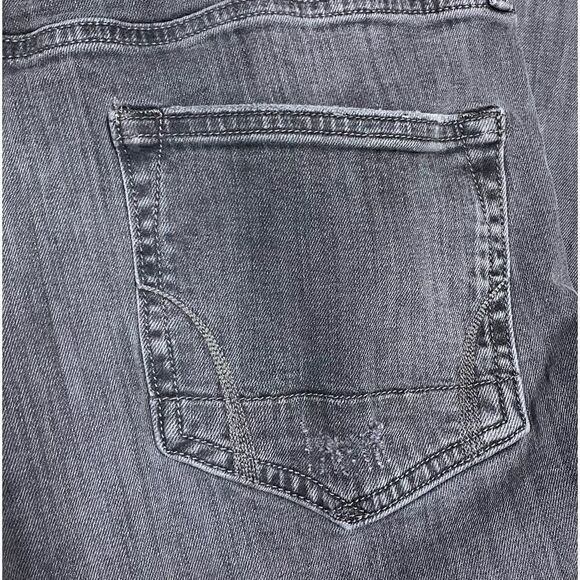 All Saints Grey Cigarette Button Fly Jeans Size 32 - Picture 5 of 6